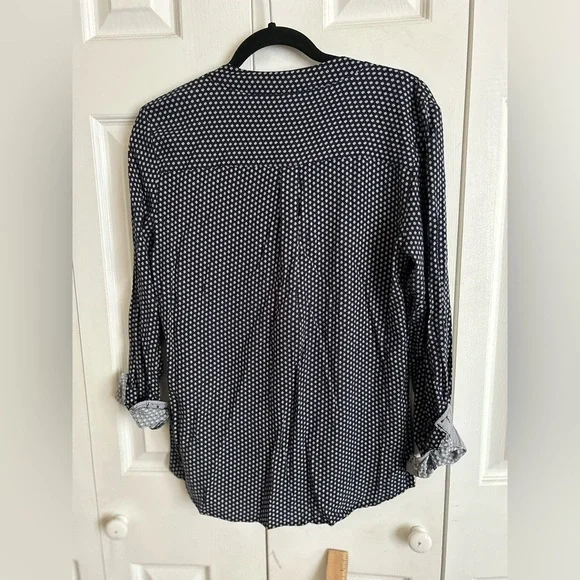 ✌️4 for $20✌️ Saint James neck tie blouse - Picture 12 of 15